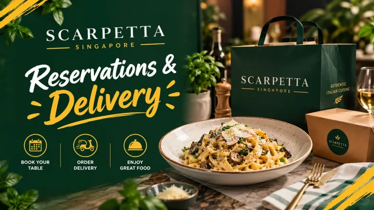 Scarpetta Singapore Reservations & Delivery